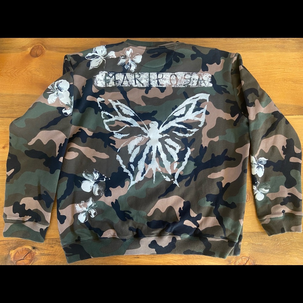 Men’s Valentino Mariposa sweatshirt. Used, but in Excellent Condition!